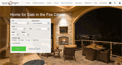 Desktop Screenshot of foxcitiesproperties.com
